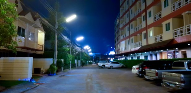 Rare Quite Night in Pattaya photo