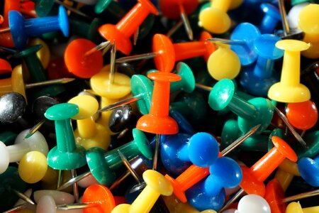 Office supplies colorful color