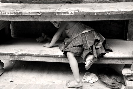 Nepal children look
