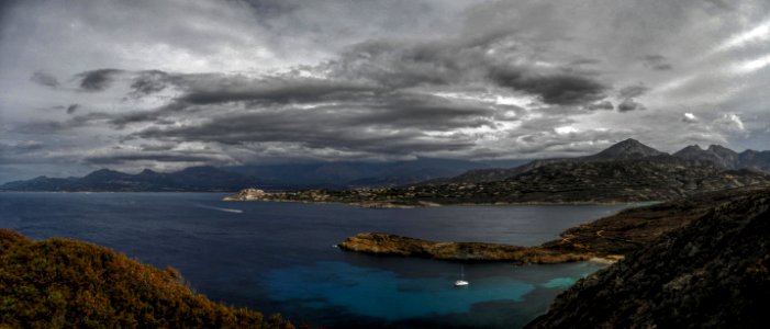 Ciel gris sur Calvi