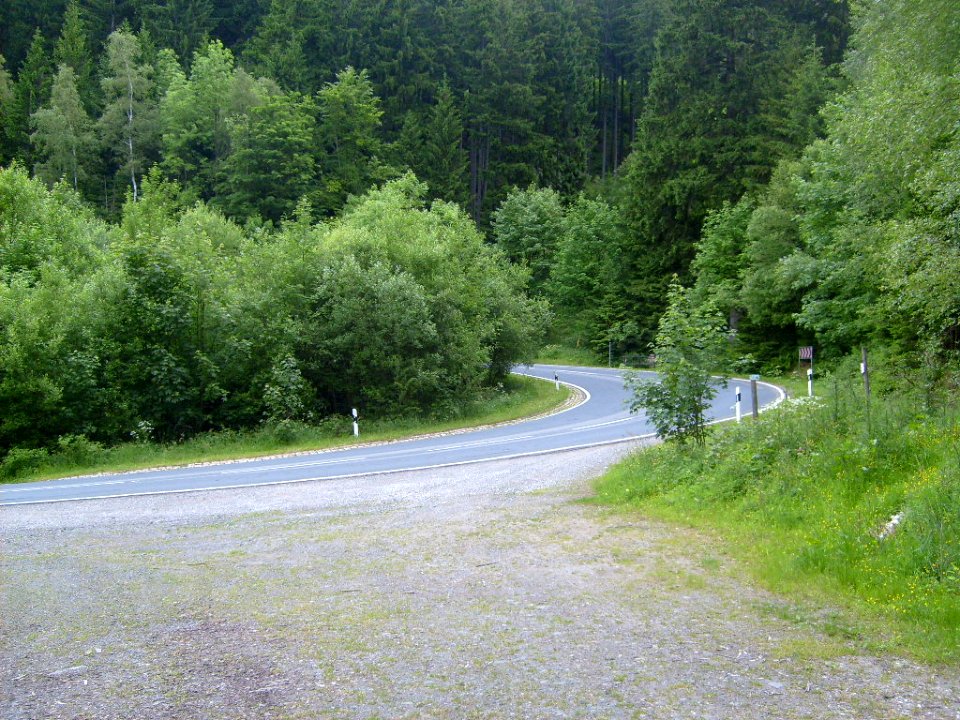 Strasse nach Hahnenklee