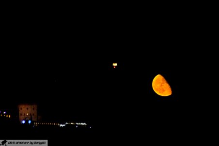 DAM2099 - Super Luna e faro di Santa Maria di Leuca
