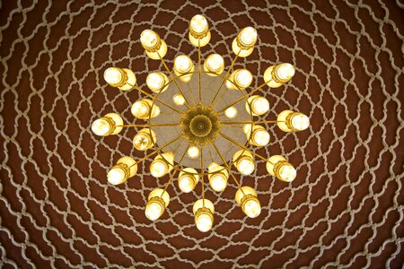 Ceiling chandelier arabic