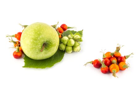 Apple rose hip walnut