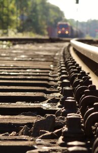 Wooden sleepers threshold track