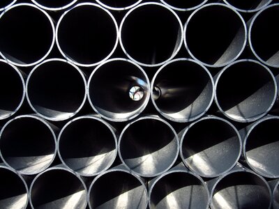 Pipe stack stacked