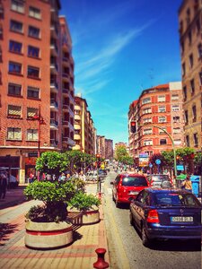 The road street cars photo