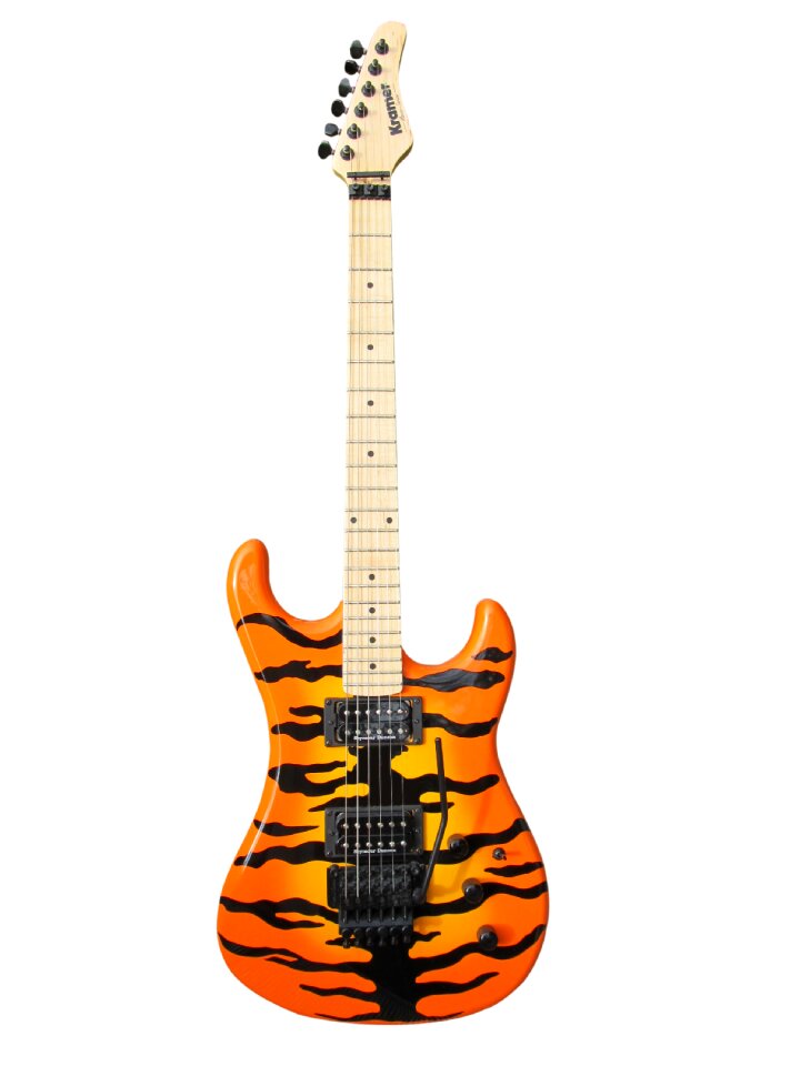 Electrically musical instrument rock music