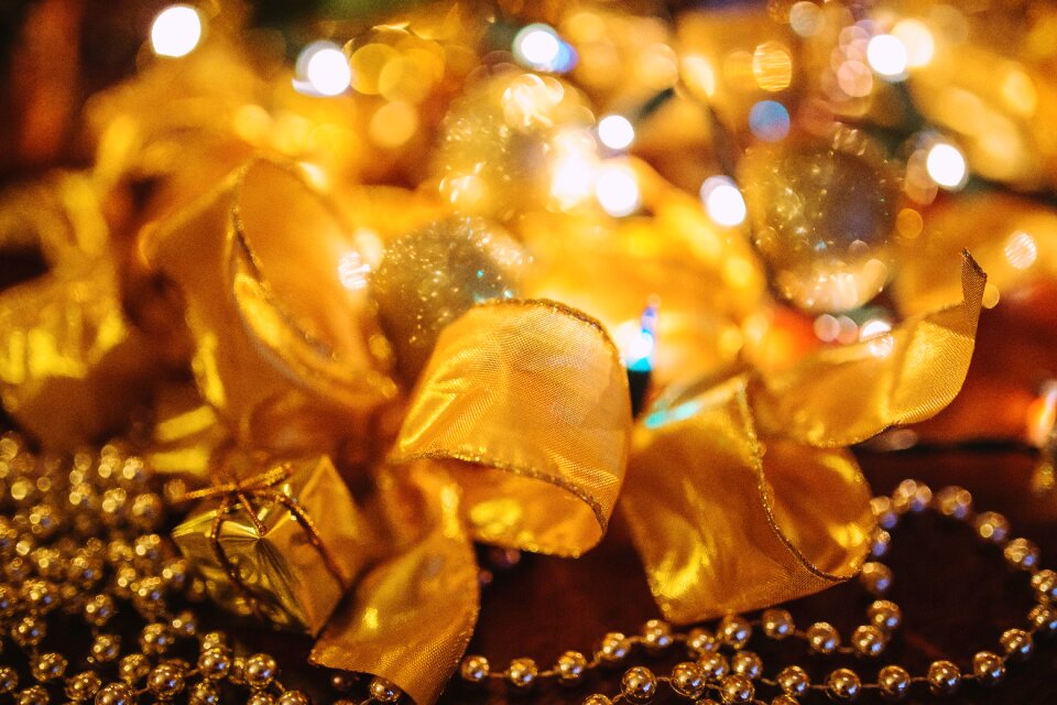 Decoration gold golden