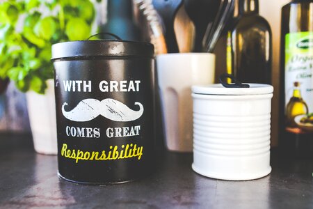 Mustache vintage interior