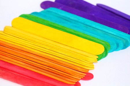 Colored rainbow tinker photo