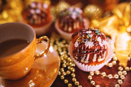 Holidays cupcake muffin photo
