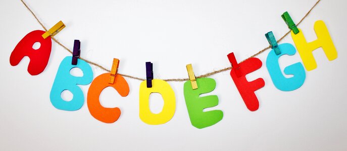 Education abc alphabet