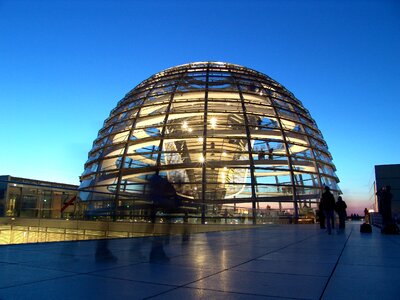 Germany glass dome dome photo