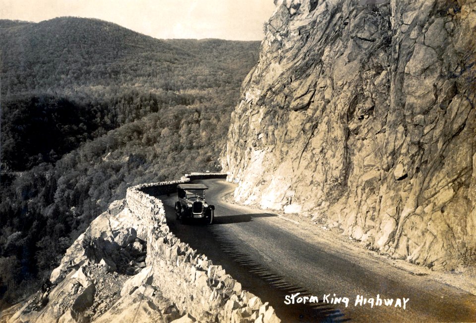 Storm King Highway, Cornwall, NY, vintage view