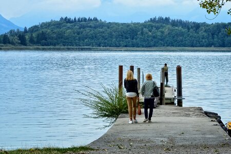 Water pier dock photo