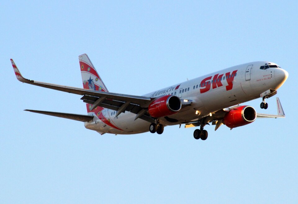 Sky airlines b 737-83n bodrum