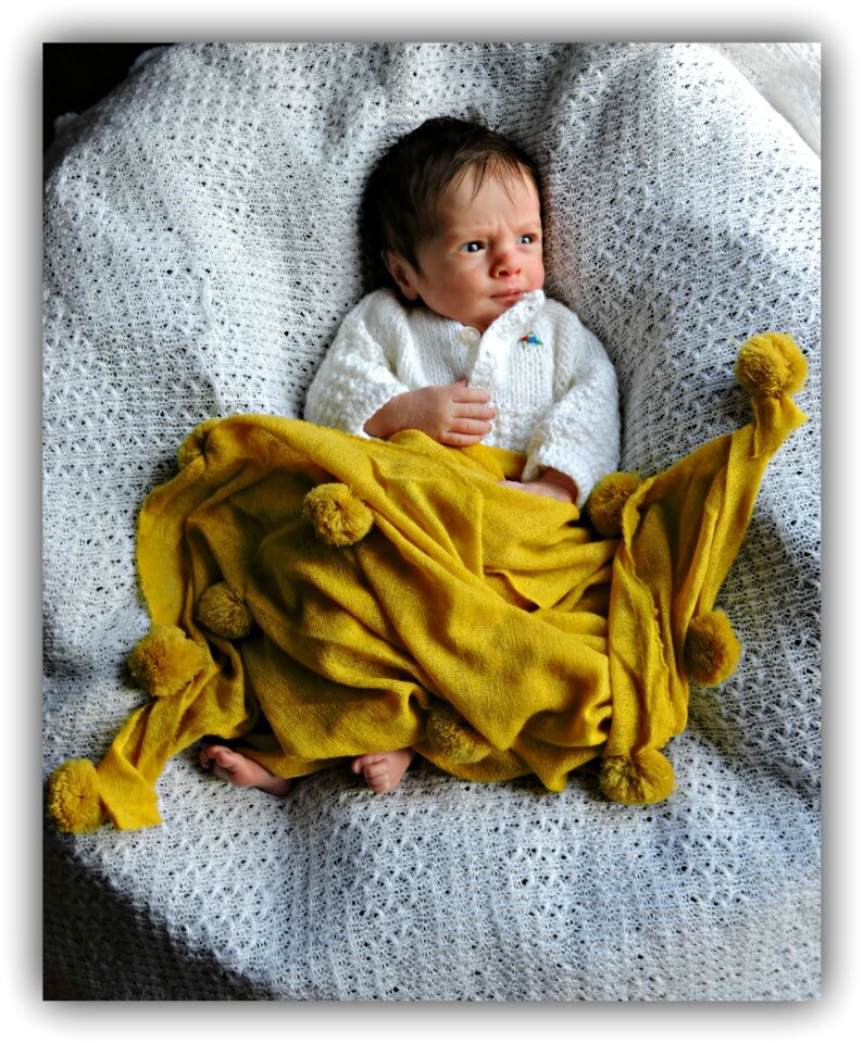 Baby on board portrait cute