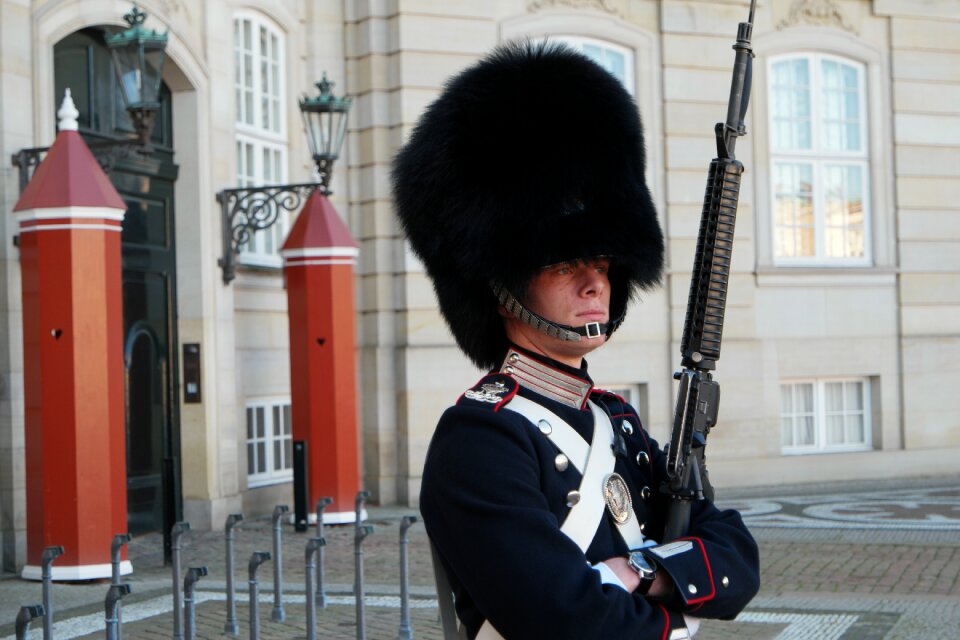 Royal guard amalienborg castle the royal life guards