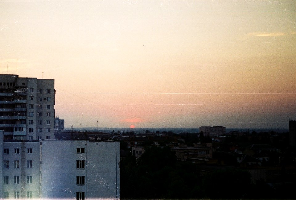 Autumn sunset