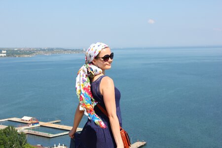 Beach dress shawl