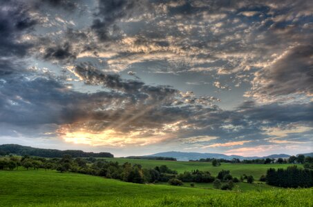 Cloud germany farm photo