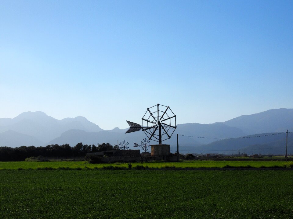 Mill wind energy wing