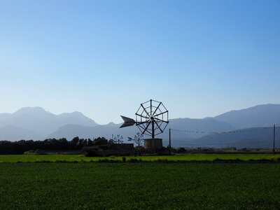 Mill wind energy wing