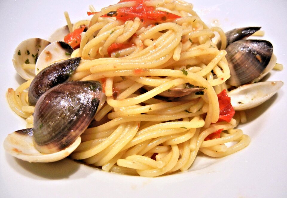 Olive oil food basil