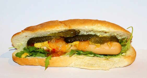 Roll delicious mustard