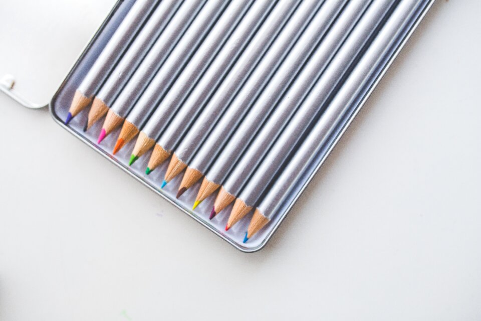 Pencils crayon crayons