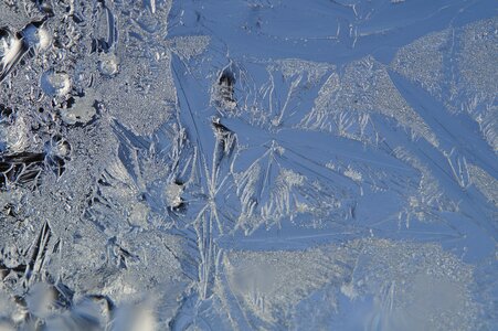 Sky winter frost photo