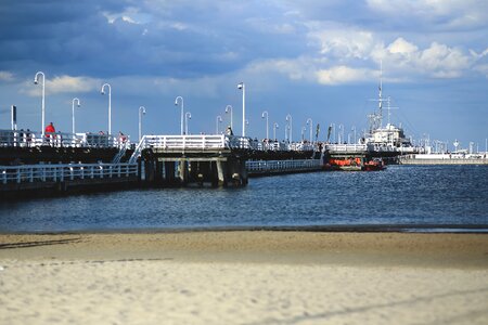 Beach sopot baltic
