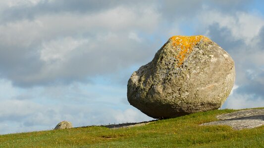 Landscape stone sky