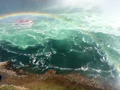 Cruise tour waterfall photo