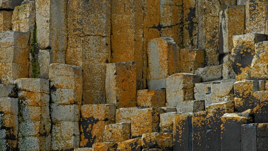 Ireland giant causeway stones
