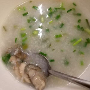 cháo hào oyster porridge