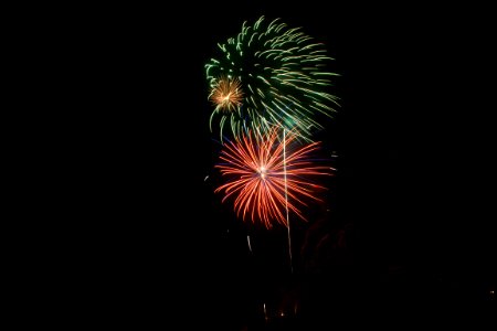 Fuegos artificiales Tamaduste verano 2014