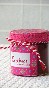 Jam strawberry sweet