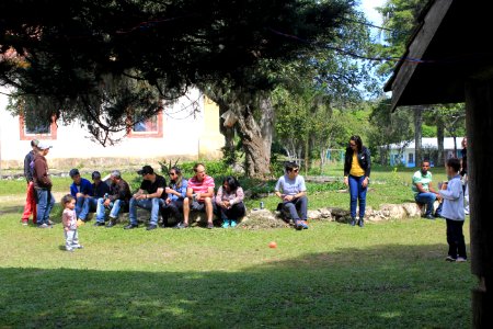 Curtindo um som depois do almoço!