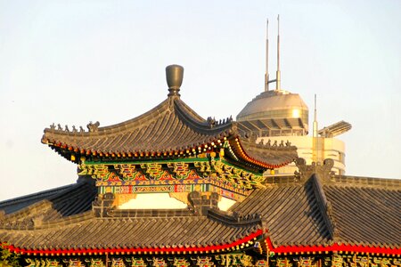 Forbidden city architecture beijing photo