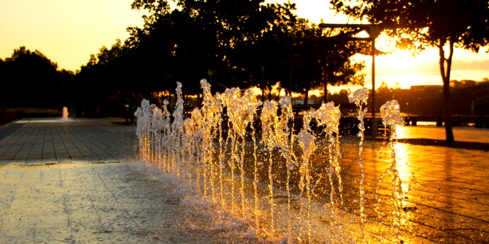 Watery Sunset