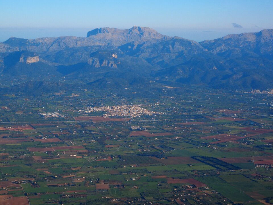 Landscape mountains serra de tramuntana