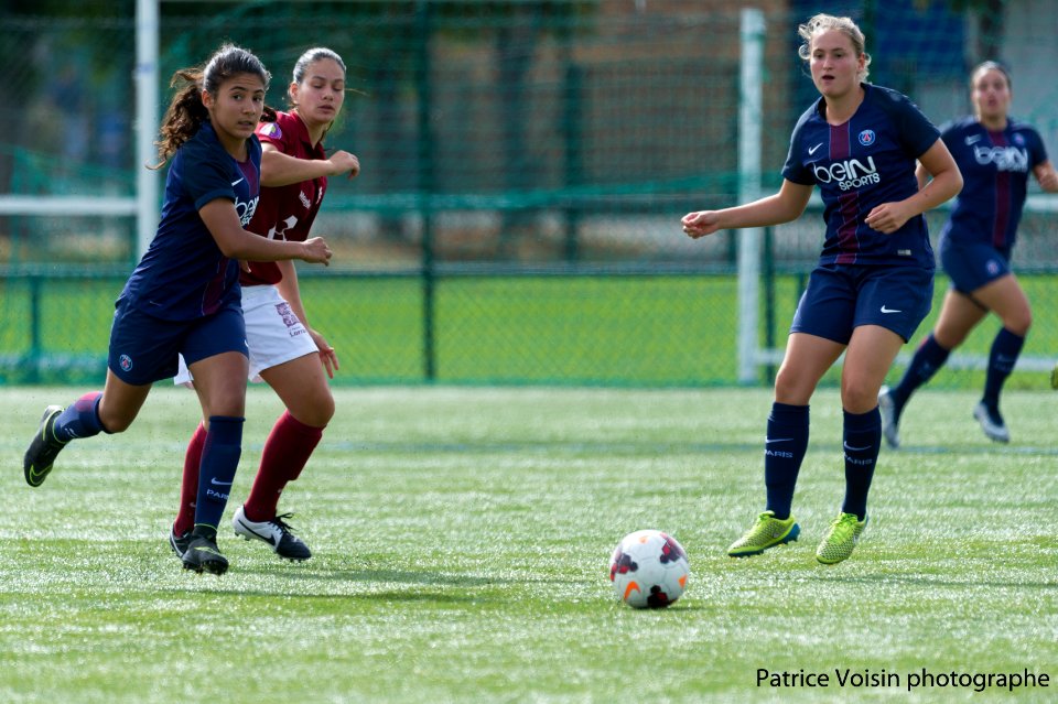 Football feminin U19 Paris Saint Germain vs FC metz- 5-0