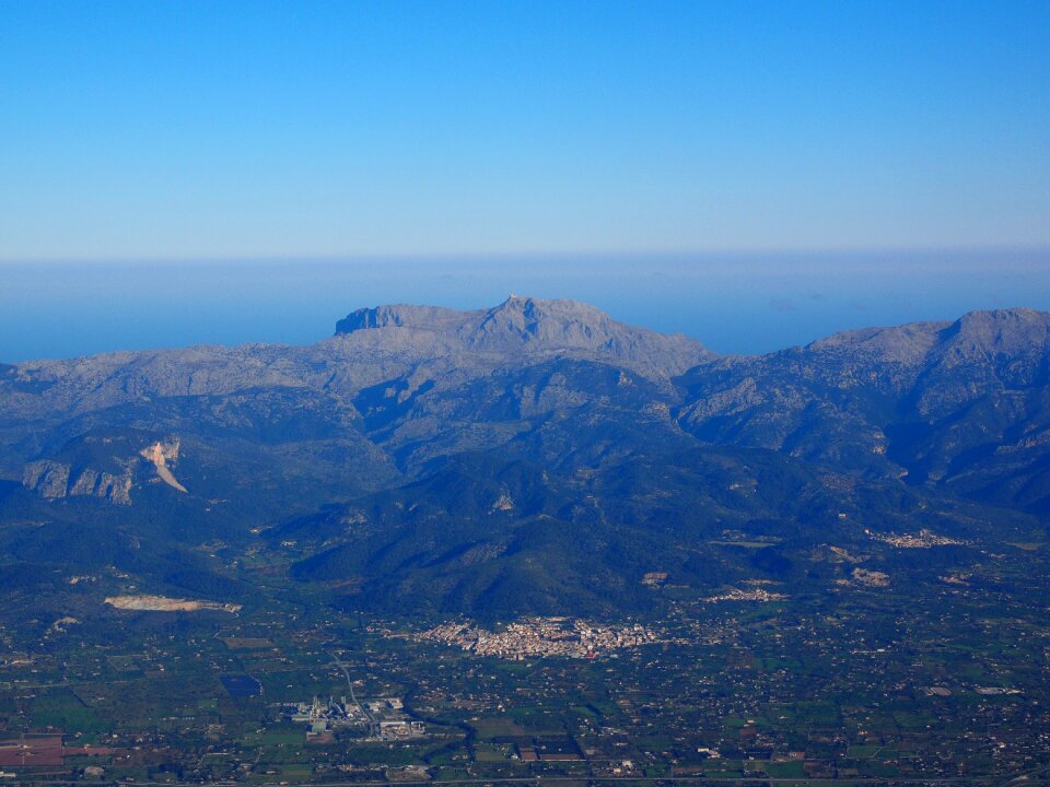 Landscape mountains serra de tramuntana