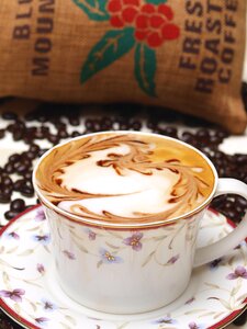 Mug coffee beans cup photo