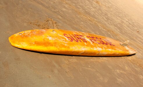 Surfboard beach sun