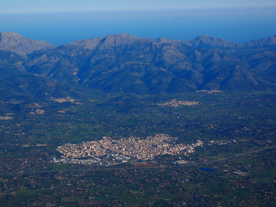 Landscape mountains serra de tramuntana