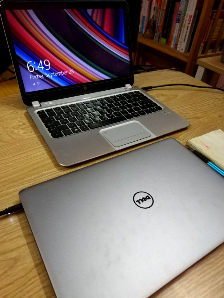 hp spectre 13 and dell xps 13 laptops