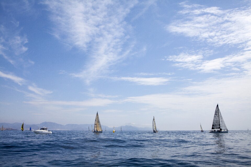 Boats regatta cruises
